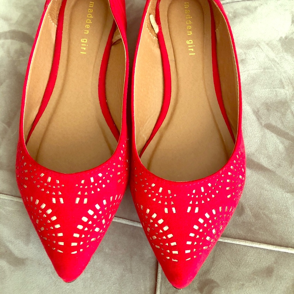 Madden Girl red flats.